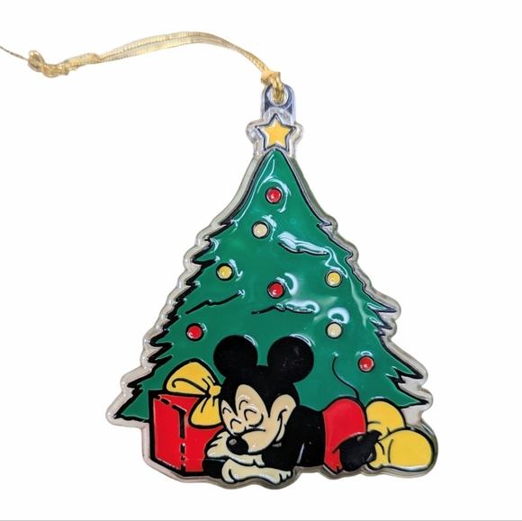 Vintage Disney Kurt Adler Mickey Mouse Christmas Tree Ornaments Set of Four (4) - Picture 5 of 14